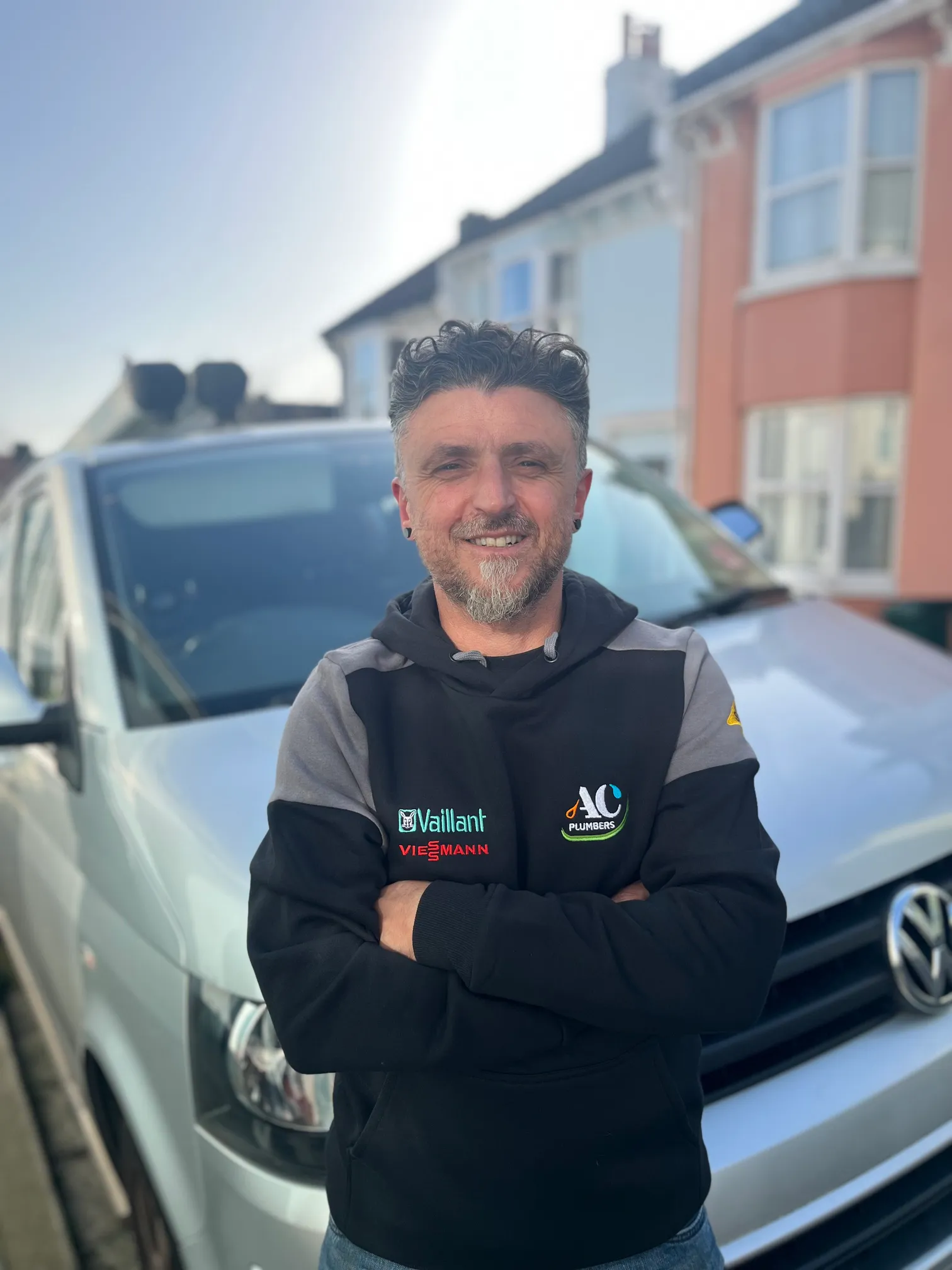 Antonio Catalano, Gas Safe registered plumber and founder of AC Plumbers Ltd. Brighton